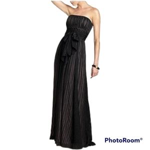 BCBGMaxAzria Strapless Silk Dress